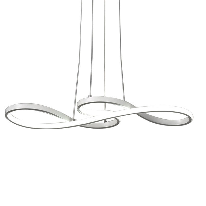 LED餐厅吊灯简约大气北欧灯具创意个性艺术卧室客厅异型灯饰