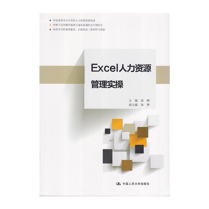 正版 Excel人力资源管理实操 9787300263281  中国人民大学出版社