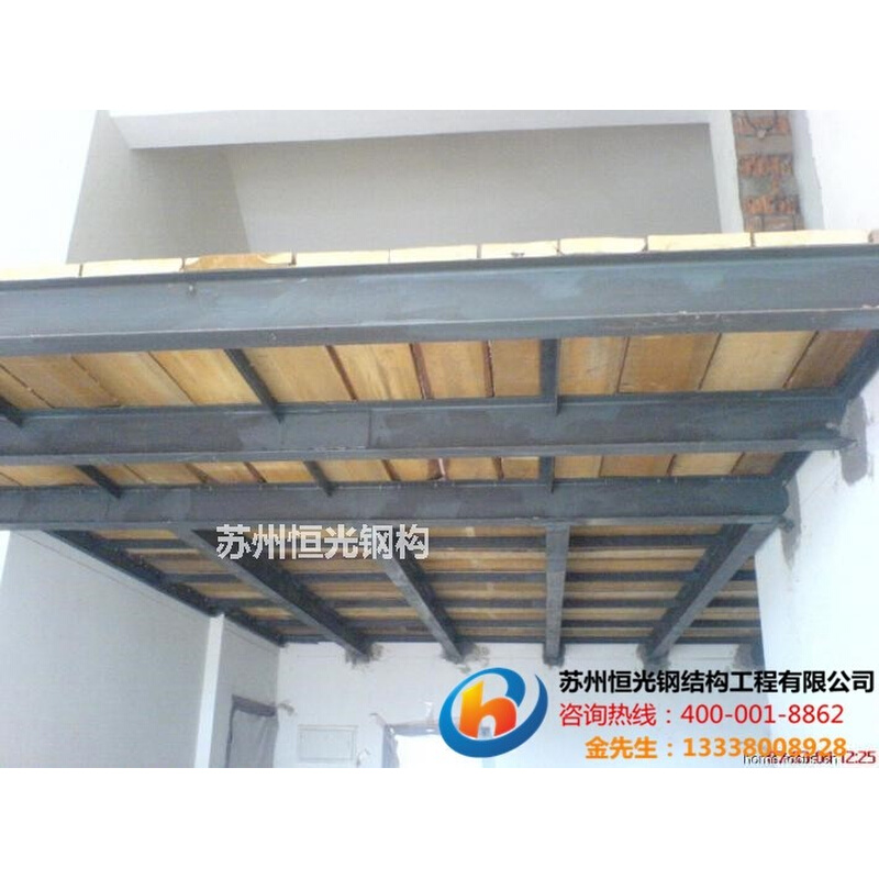 苏州钢结构平台护栏槽钢阁楼钢结构阁楼公司