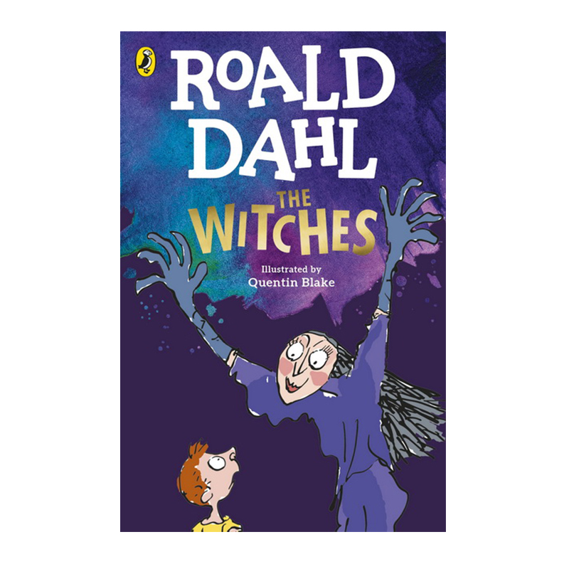 女巫 The Witches 罗尔德达尔系列 Roald Dahl 英文原版儿童小说 小学生初中课外阅读故事书