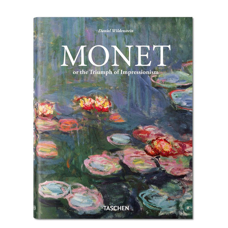【现货】TASCHEN莫奈印象派油画画册 Monet or The Triumph of Impressionism图书馆精装美术作品集艺术收藏塔森进口原版正版书籍