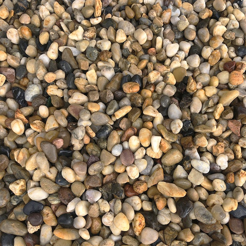 广西家装地暖专用豆石找平回填小石子滤料铺路庭院造景天然鹅卵石