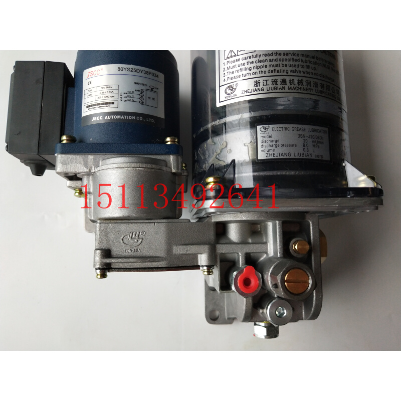 。浙江流遍电动润滑油泵 DBN-J20电动泵 包邮DBN-J20/08D3