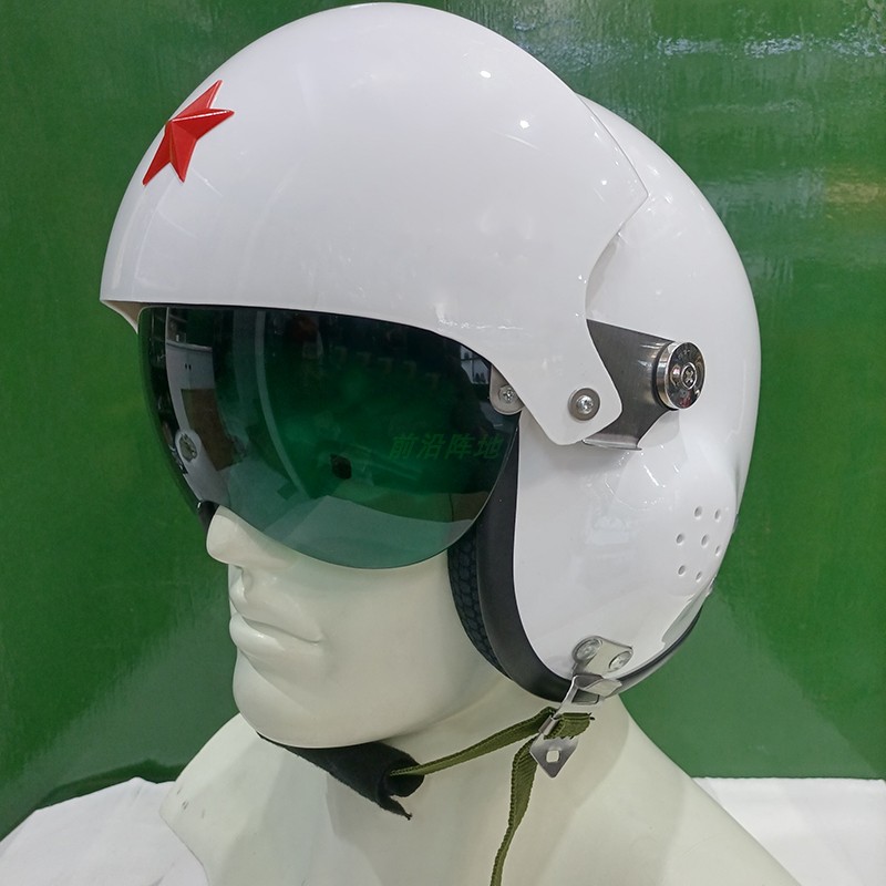 飞行员头盔个性军迷收藏头盔高清单镜片男女四季通用复刻版飞行盔