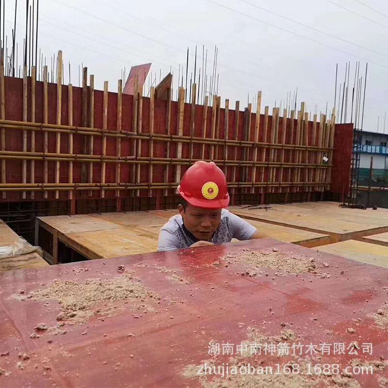 上海1.22x2.44工地施工红模板1.8厚木工板厂家质量严控签约周转