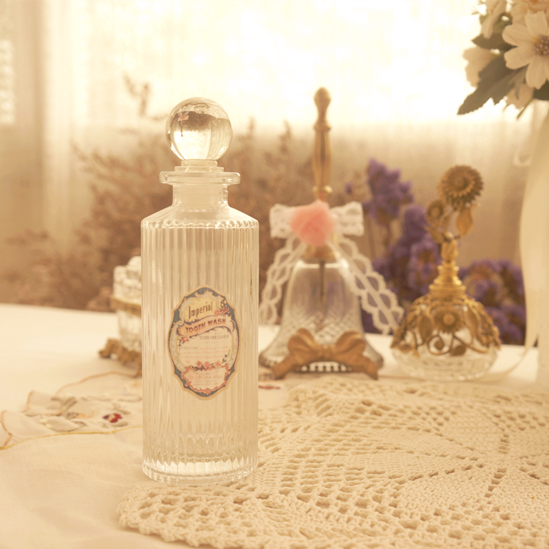 美优族Palace Home vintage 西洋古董香水瓶摆件水晶玻璃瓶
