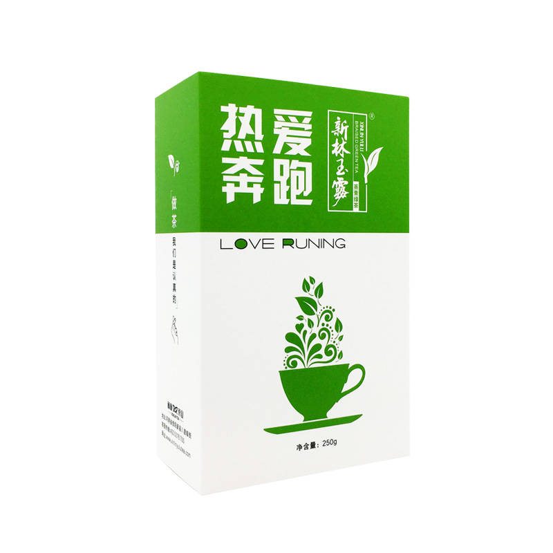 新林玉露热爱系列蒸青绿茶250g盒装