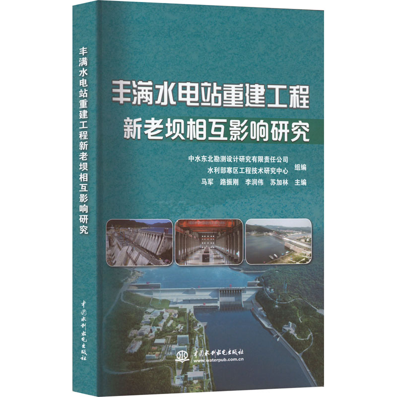 正版现货 丰满水电站重建工程新老坝相互影响研究 中国水利水电出版社