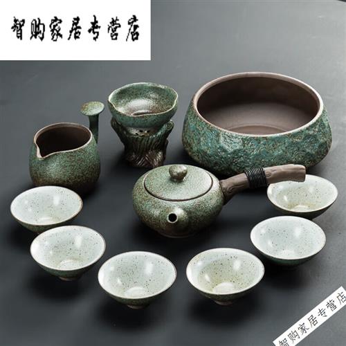 高档众姝 高档款 日式功夫茶具套装整套茶盘家用简约陶瓷茶杯茶壶