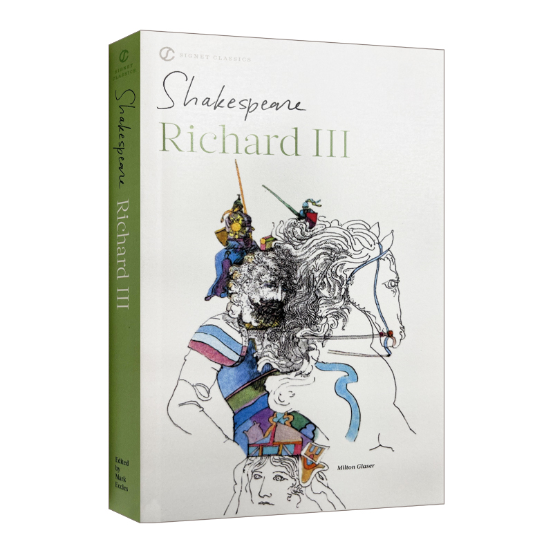 理查三世 Richard III  Shakespeare 英文原版书 世界名著 莎士比亚经典戏剧 英国历史剧 获奖电影剧本 进口英语文学书Shakespeare