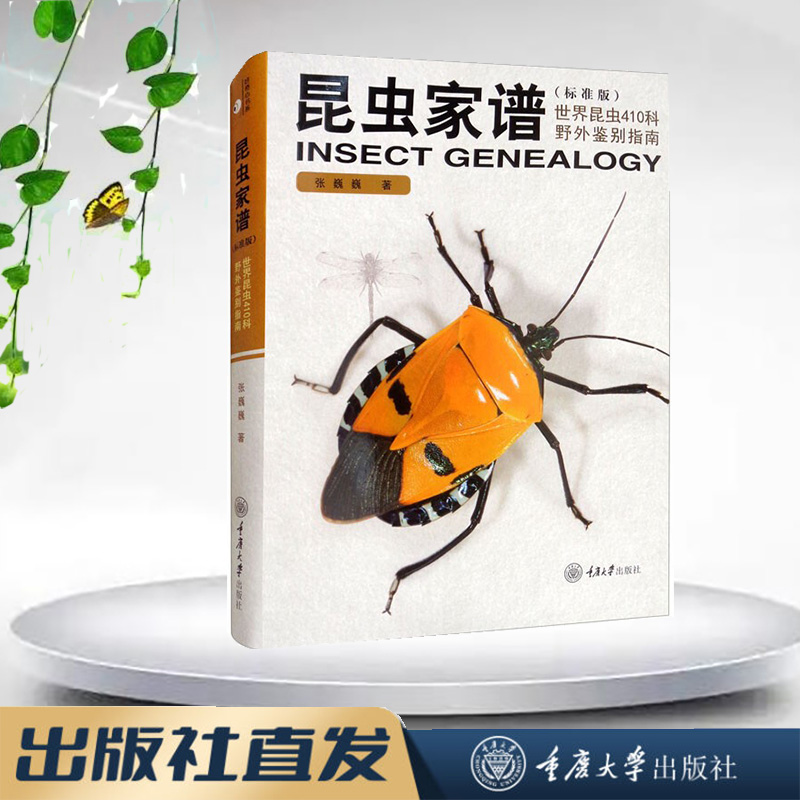 昆虫家谱：世界昆虫410科野外鉴别指南（标准版） 9787568930185