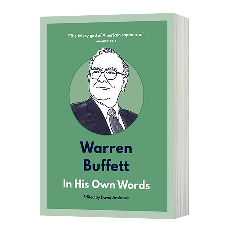 巴菲特 用他自己的话来说 Warren Buffett In His Own Words 英文原版金融投资类书 进口英语书籍