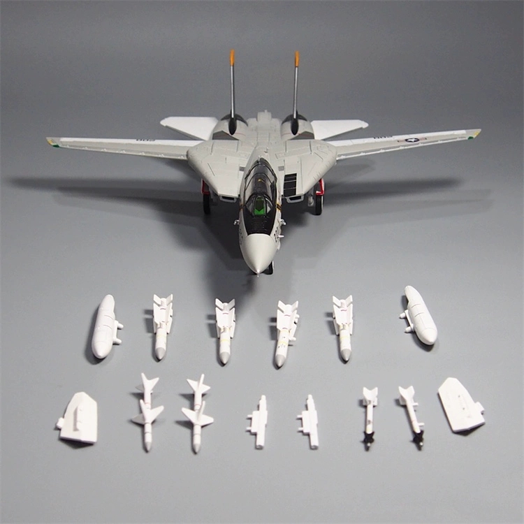 高档1:72F14A飞机模型玩具雄猫战斗机合金仿真军事摆件男人礼物纪