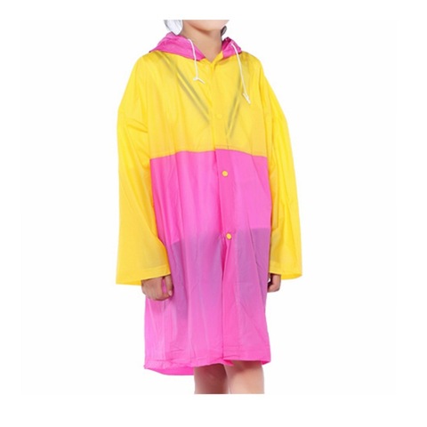 背书包笠王儿童珠光男女加长雨衣卡通PVC位儿童时尚雨披现货