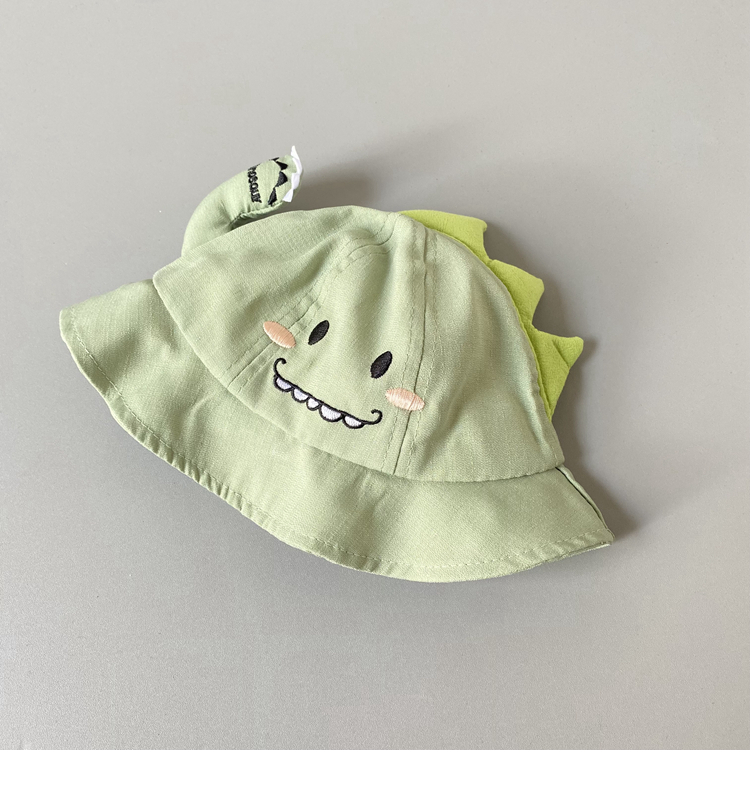 孤品儿童帽宝宝户外出游遮阳防晒盆帽韩版可爱太阳帽单品渔夫帽
