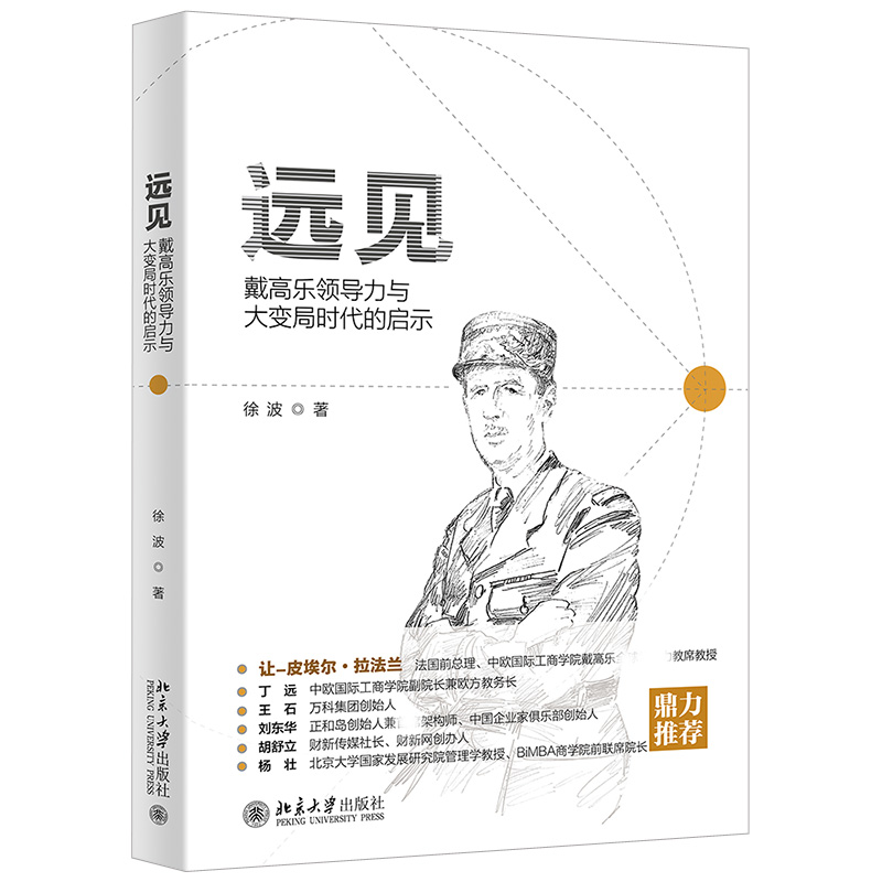 正版2021新书 远见 戴高乐领导力与大变局时代的启示 徐波 北京大学出版社9787301324240