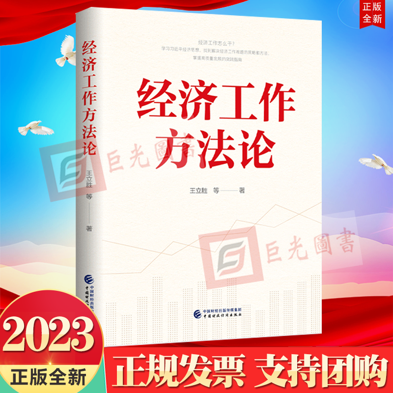 正版2023新书 经济工作方法论 王立胜 著 中国财政经济出版社9787522321646