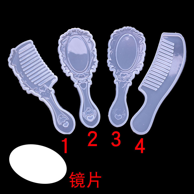 4 styles of comb lens silicone mold epoxy resin production t