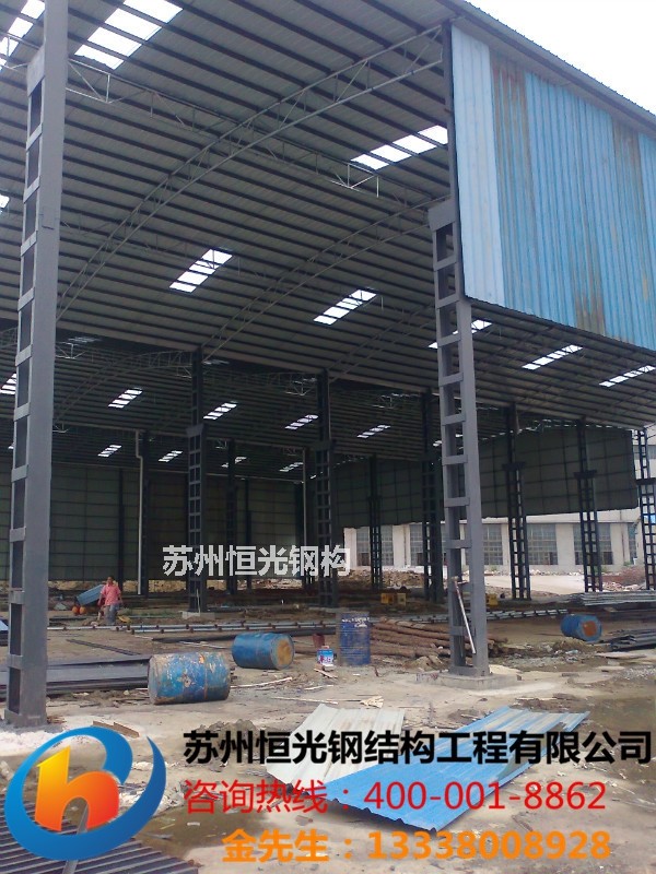 苏州钢结构工程桁架钢结构钢构厂房