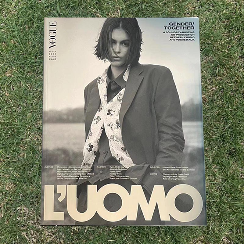 L'UOMO 意大利男士服饰时尚杂志 L'UOMO VOGUE 2019/2020年期刊杂志
