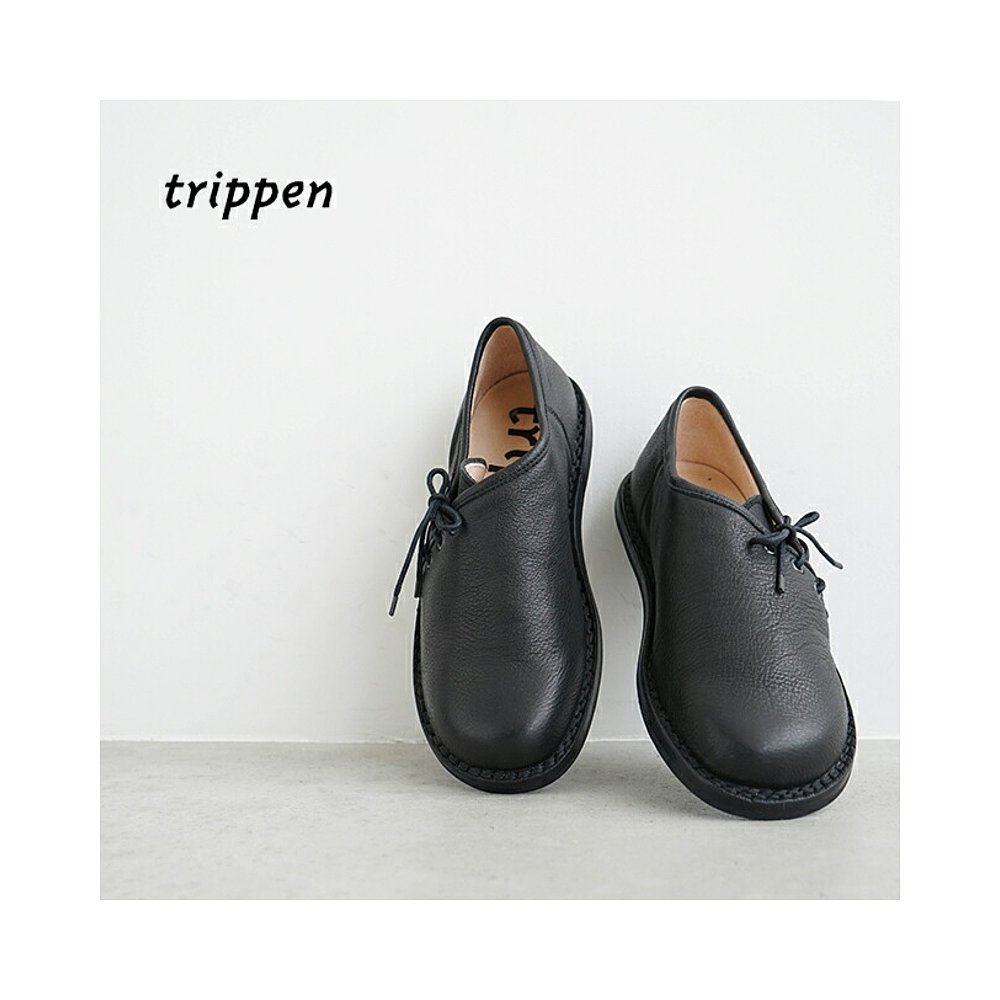 日本直邮[OFFSPRING-VS]trippen牛软皮侧系带鞋