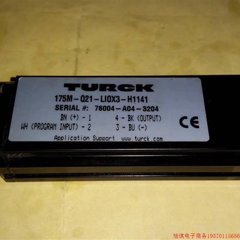 拍前询价:产品二手TURCK图尔克 175M-Q21-LI0X3-H1141 直线位移
