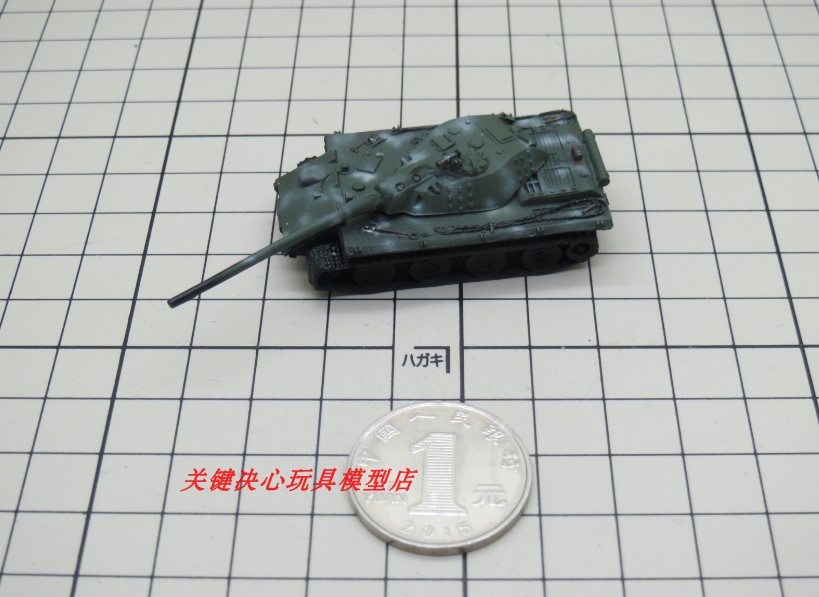 成品:1/144 PzKpfw E-79 (VK 6600) 坦克带夜视仪 模型玩具