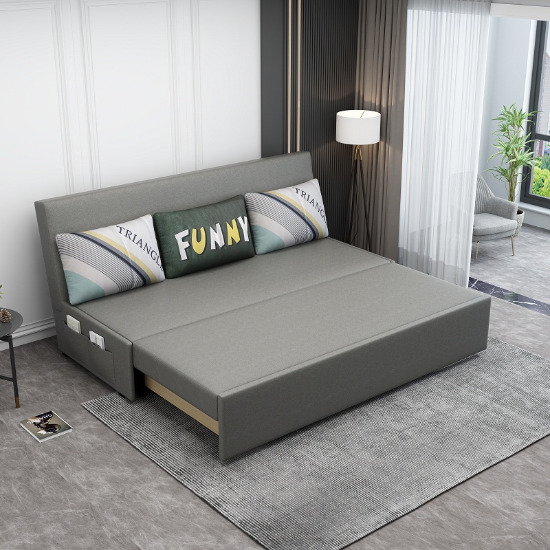 科技布沙发床可折叠多功能两用双人客厅1.5小户型1.2网红款1.8米