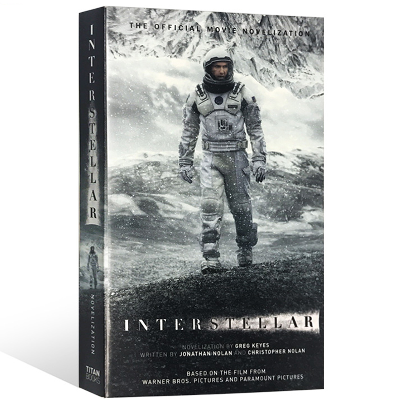 星际穿越 Interstellar 官方电影小说 诺兰执导电影 英文原版科幻小说 Titan Books