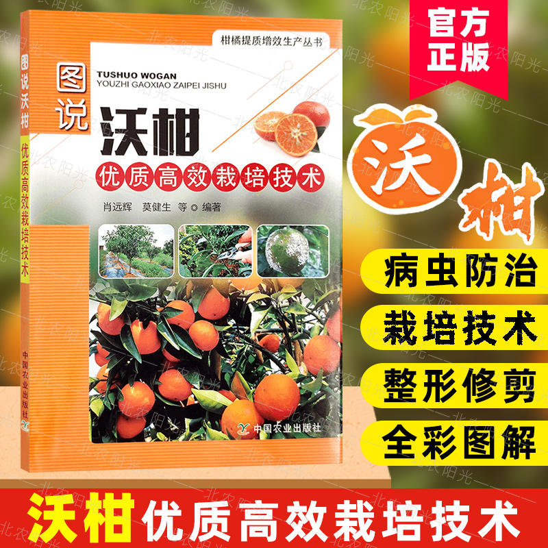 图说沃柑优质高效栽培技术 9787109281851 沃柑 优质高效 栽培技术 柑子 橘子 柑橘 种植 中国农业出版社