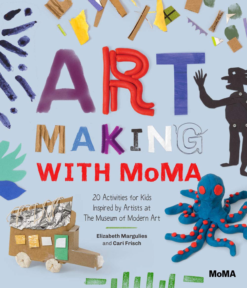 英文原版 与MOMA创造艺术 儿童互动活动书 艺术启蒙 纽约现代艺术博物馆 手 BJ