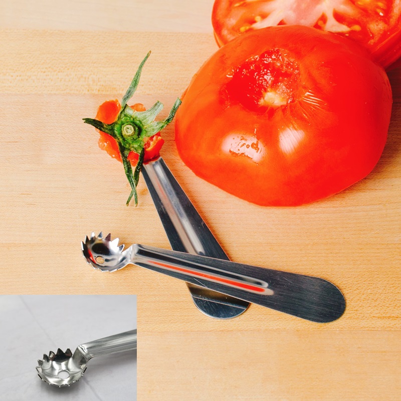 原装进口品牌厨房不锈钢番茄西红柿去蒂器草莓去芯器软性水果果挖