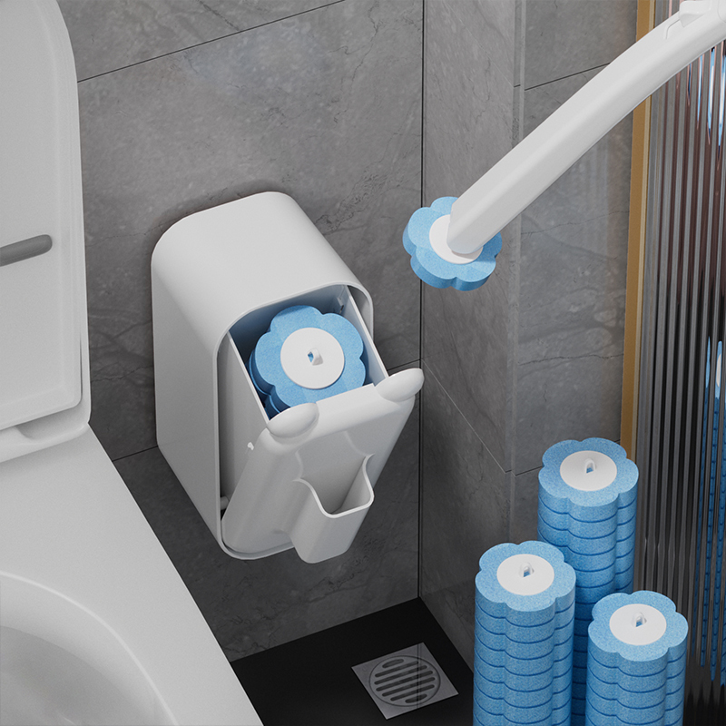 一次性马桶刷家用无死角2023新款壁挂洗厕所卫生间清洁神器替换头
