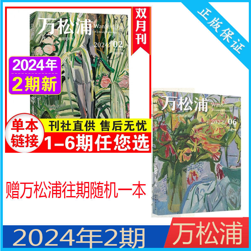 万松浦杂志2024年2期 双月刊纯文学长篇中短篇散文随笔期刊