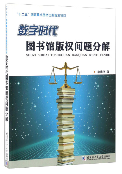 正版图书 数字时代图书馆版权问题分解哈尔滨工业大学李华伟