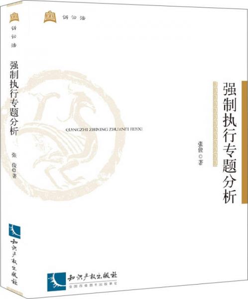【正版新书】强制执行专题分析 张俊 知识产权出版社