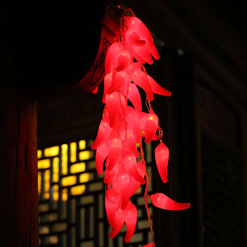 过年装饰挂件灯小彩灯 2022春节新年创意喜庆红灯笼中国结挂饰