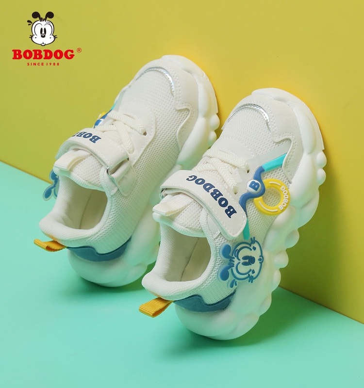 韩版春季运动鞋女童宝宝男童鞋软底儿童官方学网面步鞋