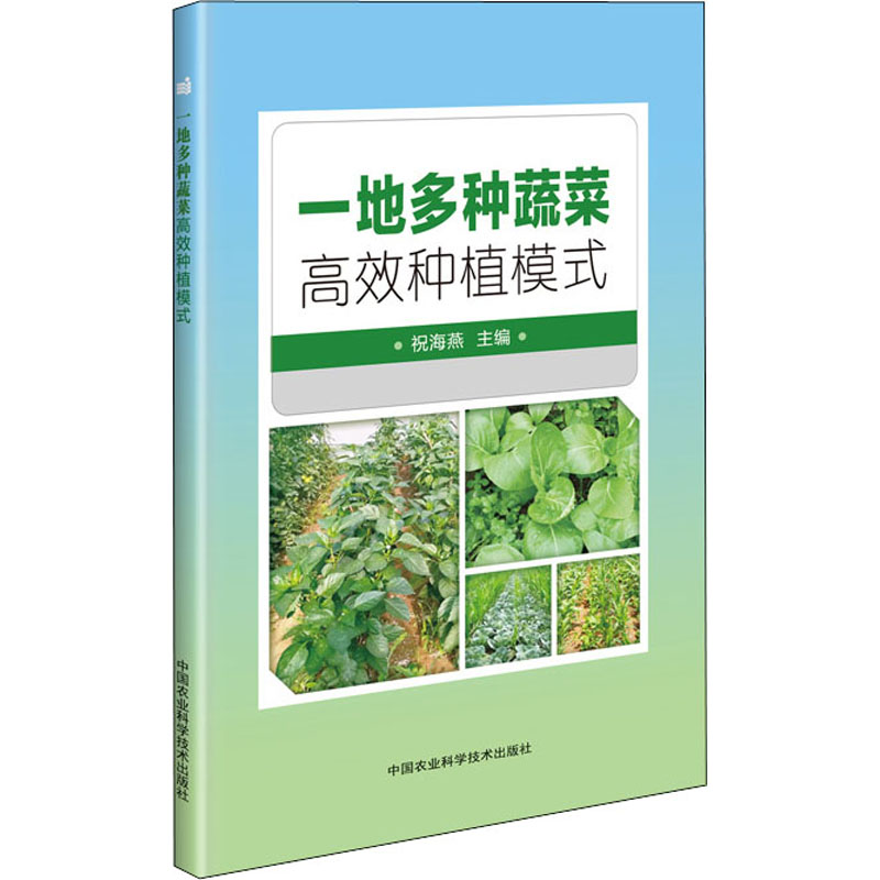 一地多种蔬菜高效种植模式 中国农业科学技术出版社 祝海燕 编