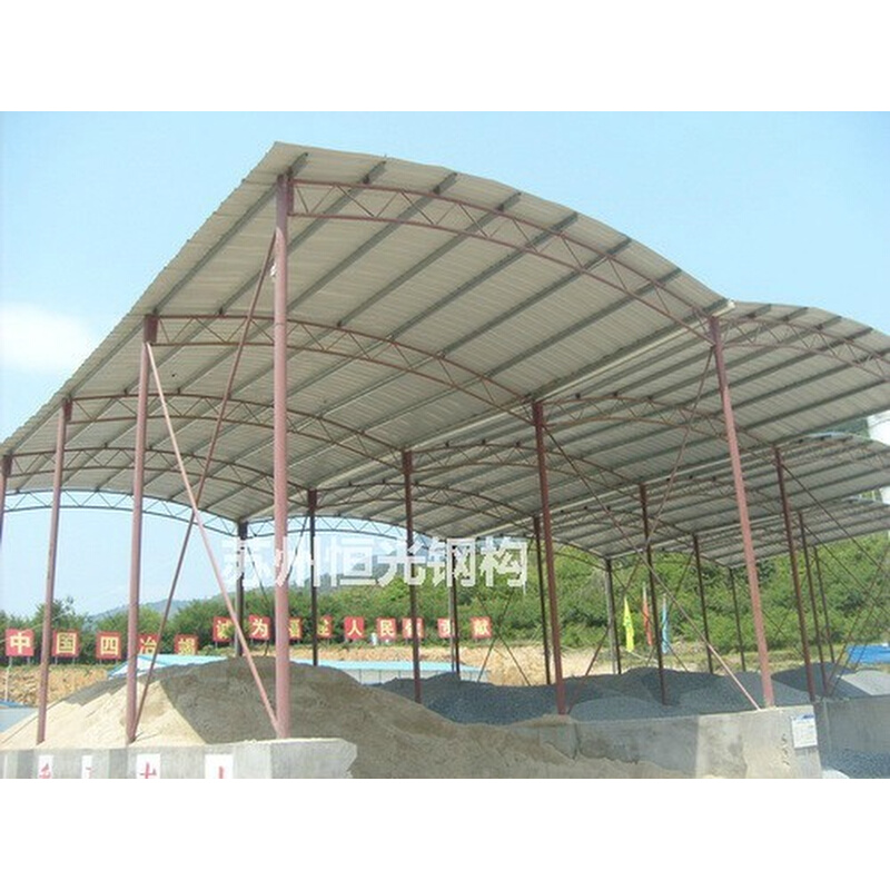 苏州钢结构楼梯钢膜结构车棚钢结构停车棚厂家