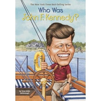 现货 英文原版 约翰·肯尼迪是谁？Who Was John F. Kennedy? 美国历史上上最年轻的总统 总统 名人传记系列 进口图书