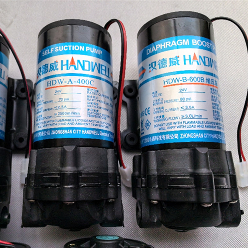 纯水机专用水泵电机汉德威增压一体自吸泵75G100G200G400G600B泵