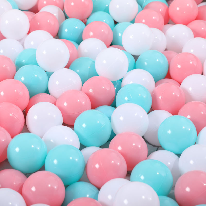 海洋球池批量厂家直销波波球宝宝游乐场彩色球特厚塑料玩具球无味