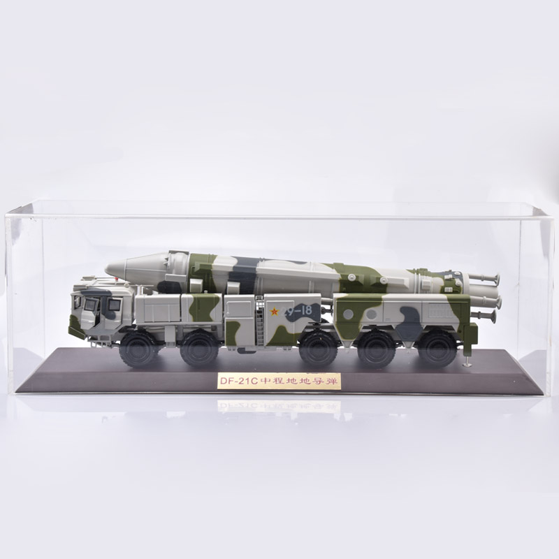 正品1:35东风21D导弹发射车模型合金仿真反舰弹道导弹军事摆件DF-