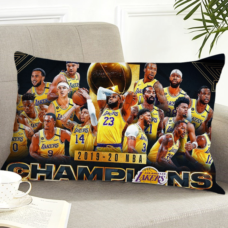 NBA湖人队勒布朗詹姆斯照片定制抱枕DIY个性私人订制创意礼物靠垫