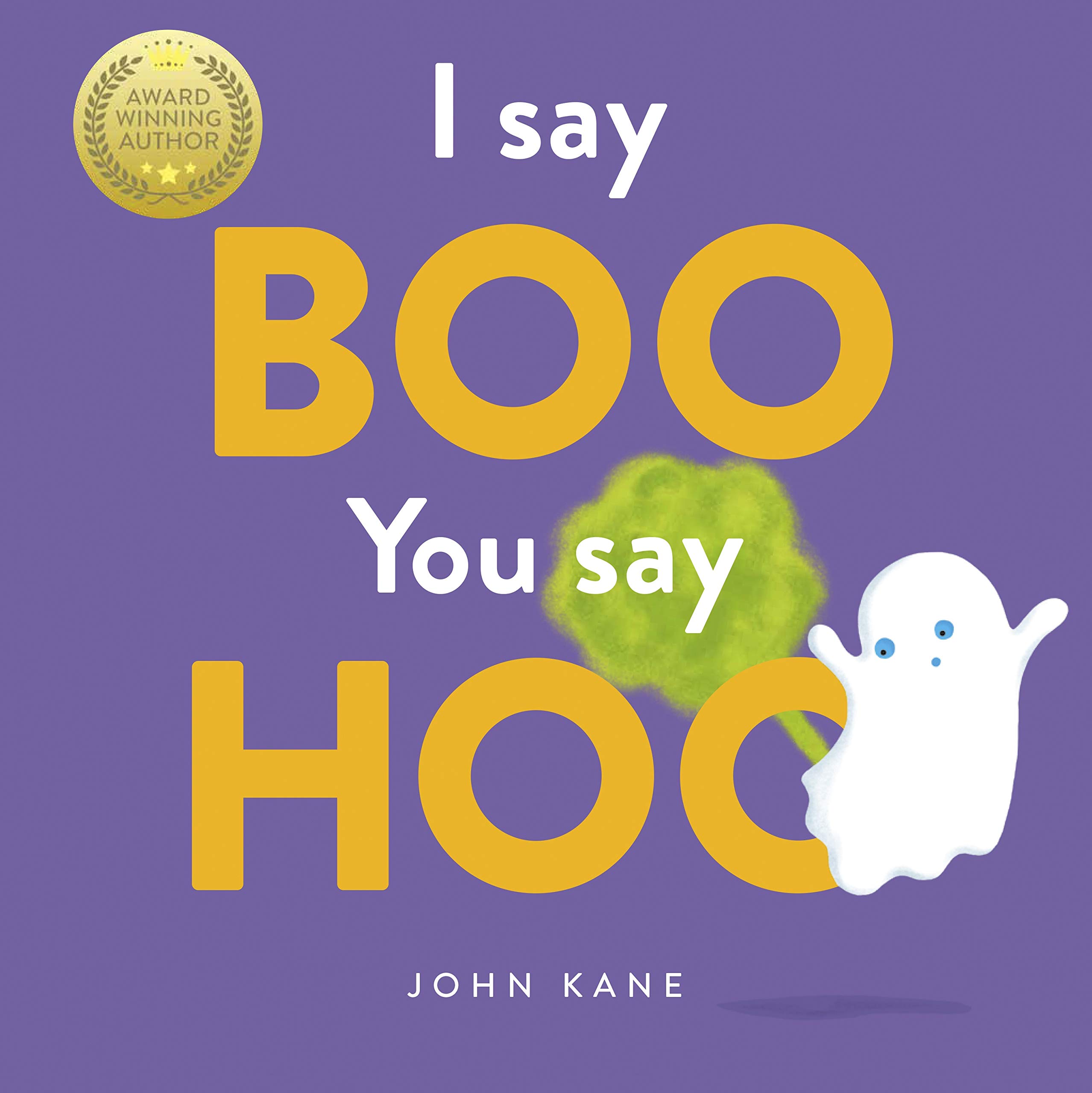 【外图英文绘本】I Say Boo, You say Hoo（绘本）我说嘘，你说呼 少儿绘本轻松幽默亲子阅读