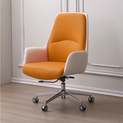 新款办公椅舒适久坐电脑椅会议椅家用椅子商务皮质会议室转椅老板