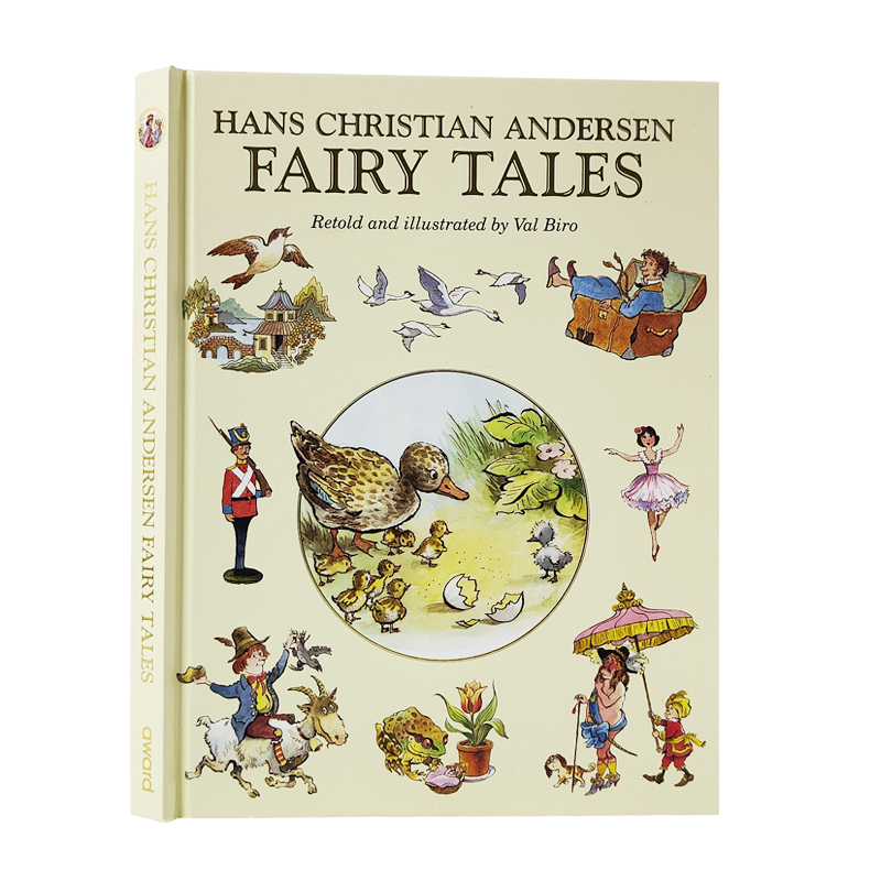 英文原版 Hans Christian Andersen's Fairy Tales英语版安徒生童话经典名著 经典童话故事书儿童文学睡前故事书进口正版