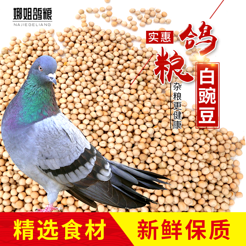 2023年新粮10斤5kg白豌豆生干豌豆喂鸽子发芽豌豆重庆小面原料