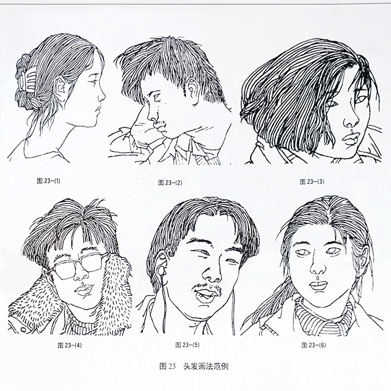 正版包邮 线描人物写生 韩玮 山东美术出版社